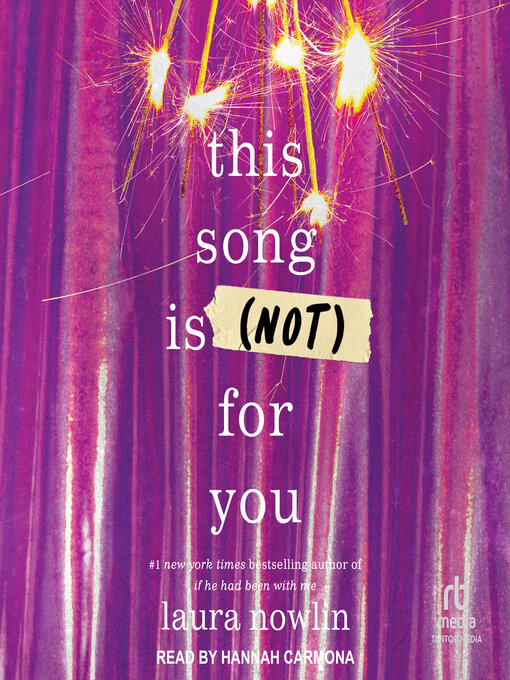 Title details for This Song is (Not) For You by Laura Nowlin - Wait list